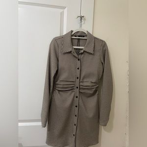 Zara dress! Perfect for fall.